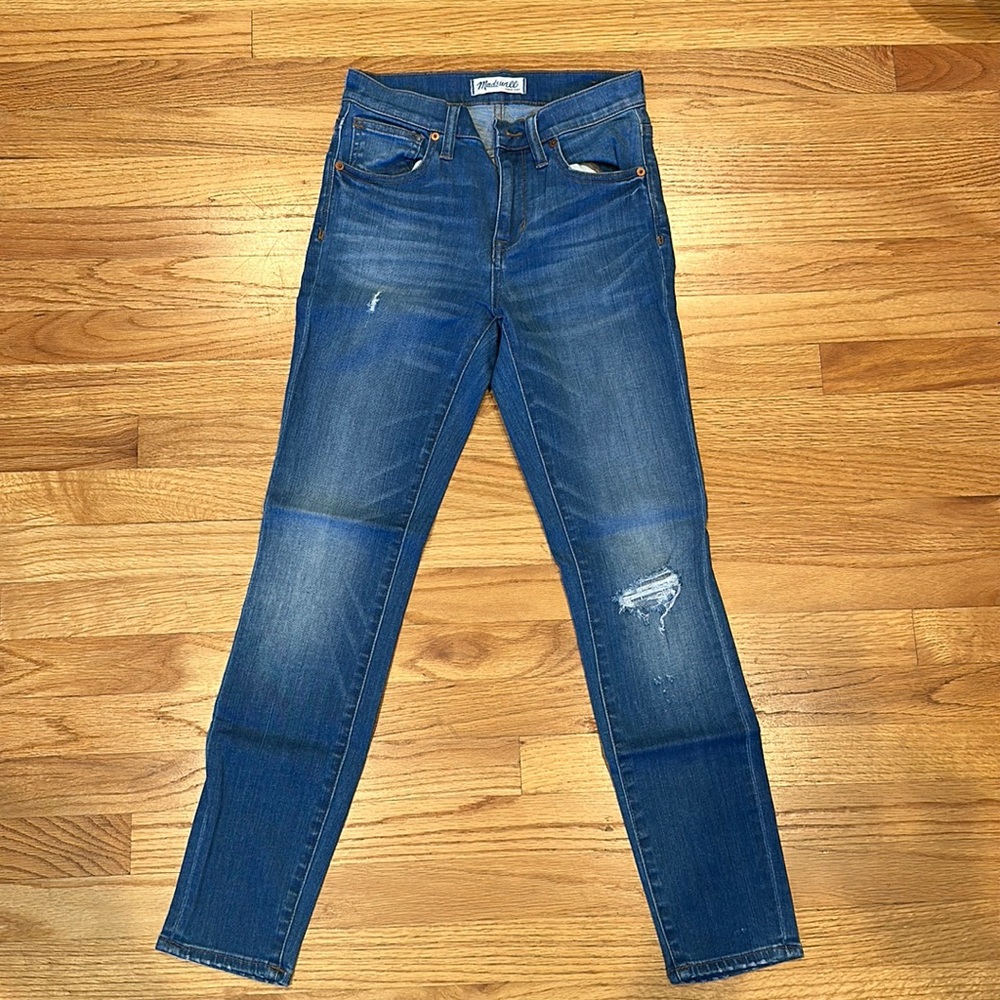 Madewell 9” High Riser Skinny Skinny 25 NWT